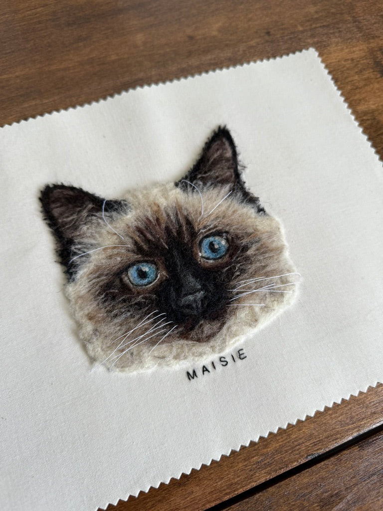 Wool Pet Portrait