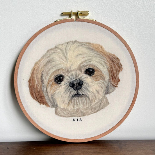 Wool Pet Portrait