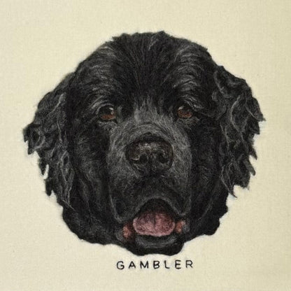 Wool Pet Portrait