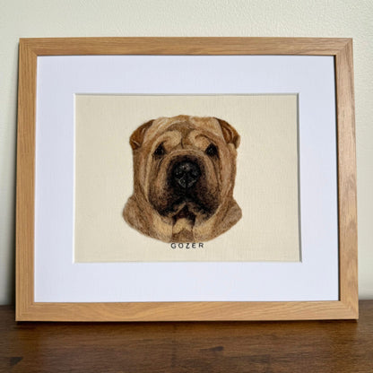 Wool Pet Portrait