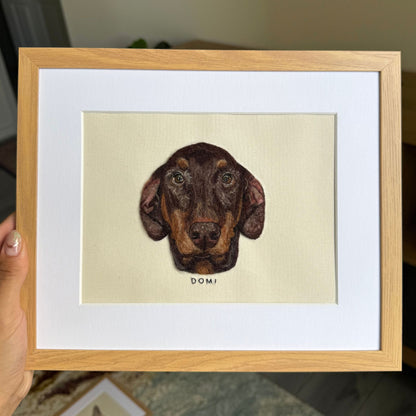 Wool Pet Portrait